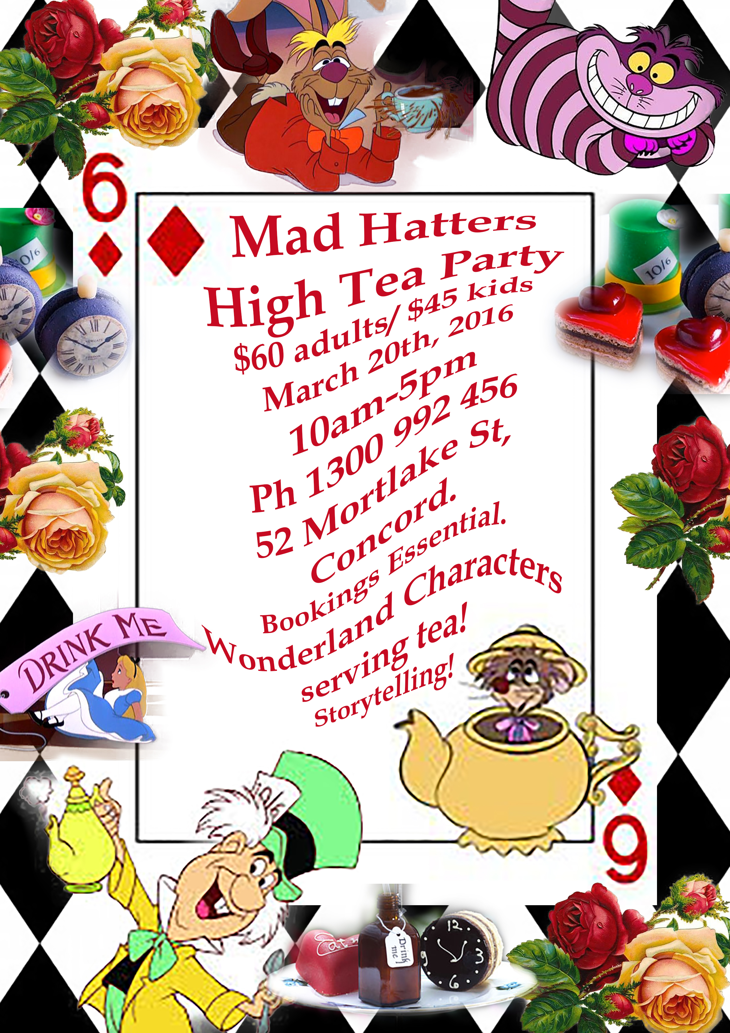 Mad Hatter’s Tea Party Set For March Finding Fairyland And Fairy And