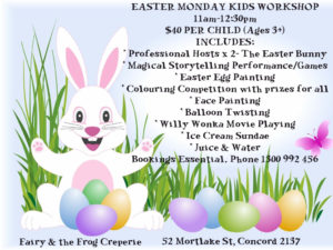 Easter Monday Workshop